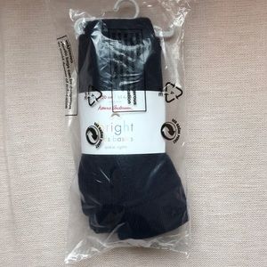 Hanna Anderson Navy ankle tights. Size 6-7